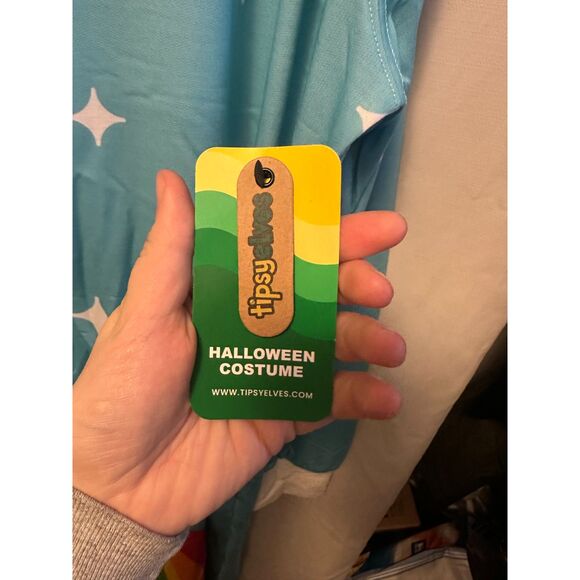 NWT Tipsy Elves Rainbow Power Stance Men Halloween Costume Size XXL - Picture 6 of 8